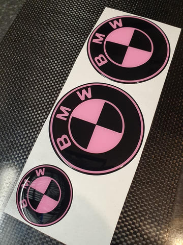 BMW Custom Gel Badges