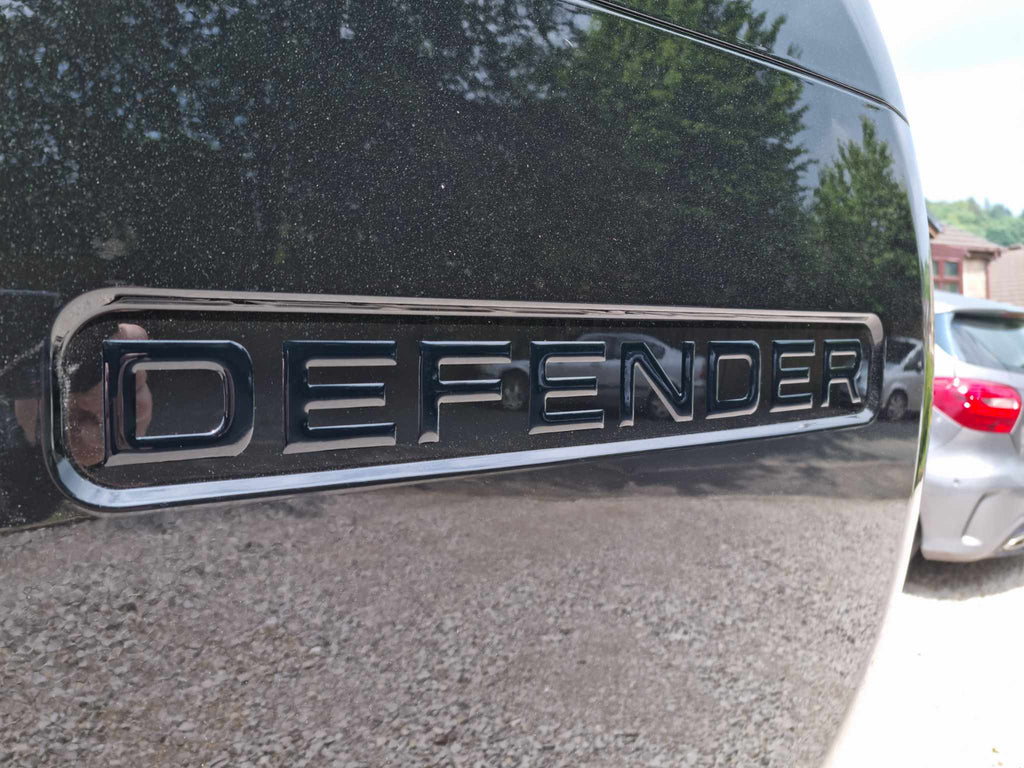 Defended Lettering Defender aftermarket wheel cover lettering – SK Graphix