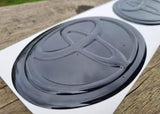 Toyota Corolla GR 3D Gel badges (Front & Rear)