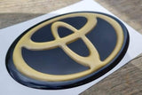 Toyota Corolla GR 3D Gel badges (Front & Rear)