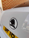 Skoda Superb 3D Gel Badges (Front & Back Only)