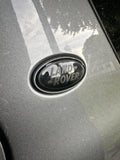 Landrover Discovery and Discovery Sport Matt Edition gel badges