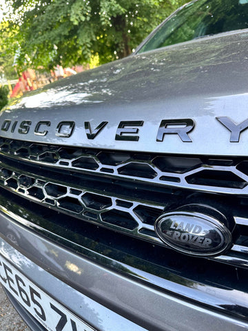 Landrover Discovery and Discovery Sport Matt Edition gel badges