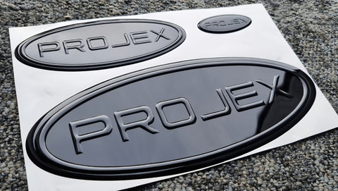 3D TRANSIT & RANGER & EDGE MODELS  Gel Badges  FULL SET