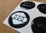 3D Wheel Centre Gel Badges