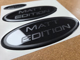 Matt Edition Custom badges (Transit, Ranger and Edge models)