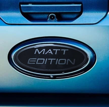 Matt Edition Custom badges Rear Only (Transit, Ranger and Edge models)