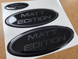 Matt Edition Custom badges (Transit, Ranger and Edge models)