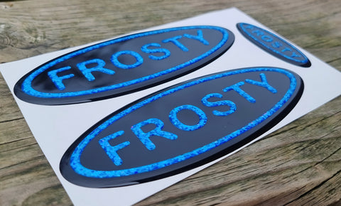 FORD BOLD 3D Gel Badges (FULL SET)
