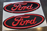 FORD 3D Gel Badges (Front & Back Only)