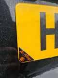 Number Plate Corner Gels