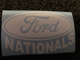 Ford Nationals Car Decal