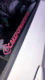 Instagram Name Gel Decals (Star Wars Font)