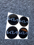 Kia Wheel Centre Gel Badges - All Models