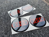 55mm Custom Wheel Centre Badges
