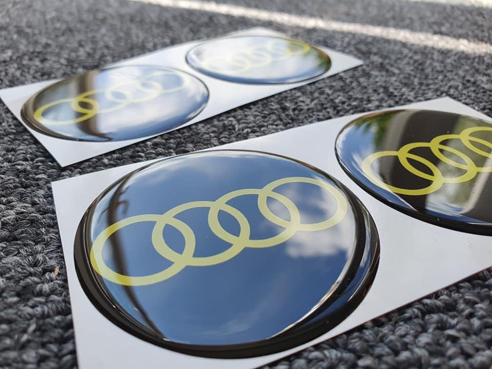 Audi Wheel Centre Badges – SK Graphix