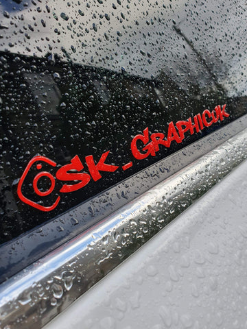 Instagram Name Gel Decals