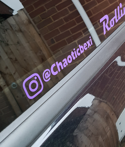 Instagram Name Stickers