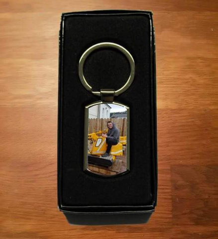 Personalised Metal Keyring