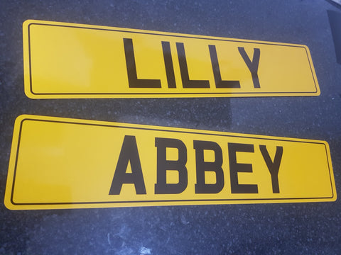 Name Plates
