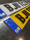 Number Plate Flag Add ons