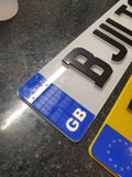 Number Plate Flag Add ons