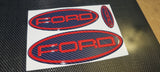 3D BOLD/LETTERING for TRANSIT, RANGER & EDGE MODELS Gel Badges (Front & Rear Only)