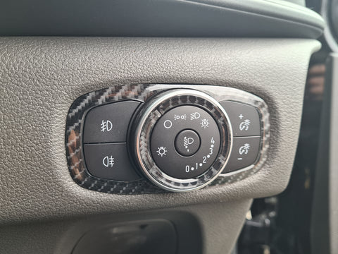 Headlight Control Panel Gel Badge