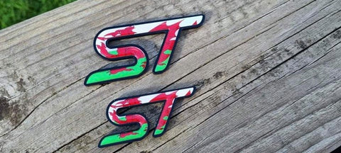 ST Gel Flag Badge