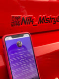 QR Instagram Tag Gels
