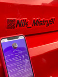QR Instagram Tag Gels