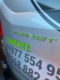 Transit MK8 Rear Badge Inlay Kit