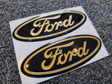 FORD 3D Gel Badges (Front & Back Only)