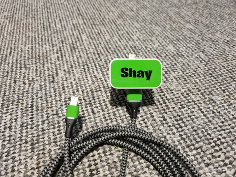 Samsung Plug Name Decals