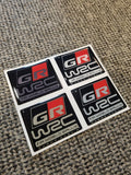 Toyota Yaris GR Square Gel Badge