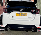 Toyota Yaris GR Square Gel Badge
