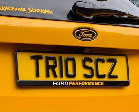 Number plate holder Gels