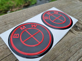 BMW 3D Gel Badges Front &  Rear Only
