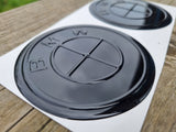 BMW 3D Gel Badges Front &  Rear Only