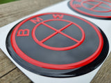BMW 3D Gel Badges Front &  Rear Only