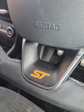 Fiesta MK8 ST lower steering wheel overlay