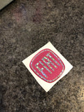 Fiat 500 Gel Badges PARTIAL GLITTER Steering Wheel Only