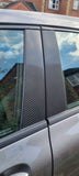 Mercedes A class B pillar vinyl overlays