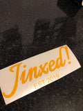 Jinxed! Decal Sticker