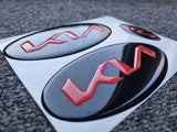 Kia 3D Gel Badges - All Models