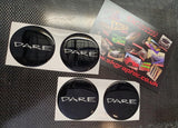 55mm Custom Wheel Centre Badges