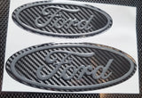 FORD 3D Gel Badges (Front & Back Only)