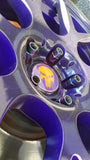 55mm Custom Wheel Centre Badges