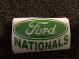 Ford Nationals Car Decal