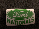 Ford Nationals Car Decal
